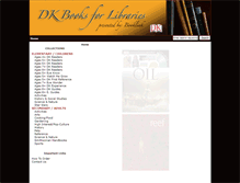 Tablet Screenshot of dkdiscountbooks.com